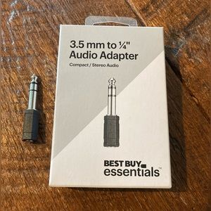 3.5 mm mm to 1/4” Audio Adapter